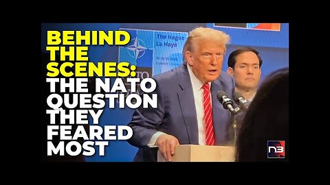 🚨EXCLUSIVE: Behind-the-Scenes NATO Footage Proves Trump Changed Everything MSM Won't Tell