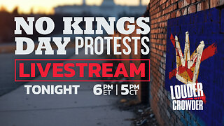 LIVE: No Kings Day - Following The Money w/ Guest: Data Republican | Louder with Crowder