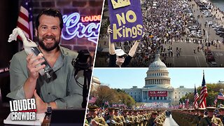 LIVE: No Kings Day - Following The Money w/ Guest: Data Republican | Louder with Crowder