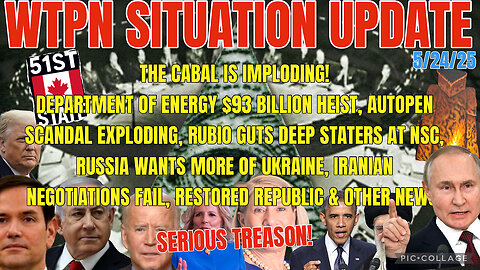 WTPN ~ Judy Byington ~ Situation Update ~ 5-24-25 ~ Trump Return ~ Restored Republic via a GCR
