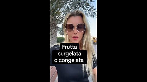 Frutta congelata e surgelata puo’ sostituire quella fresca?