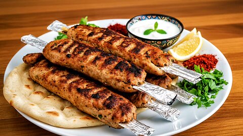 Adana kebab Recipe 🍖 🥓