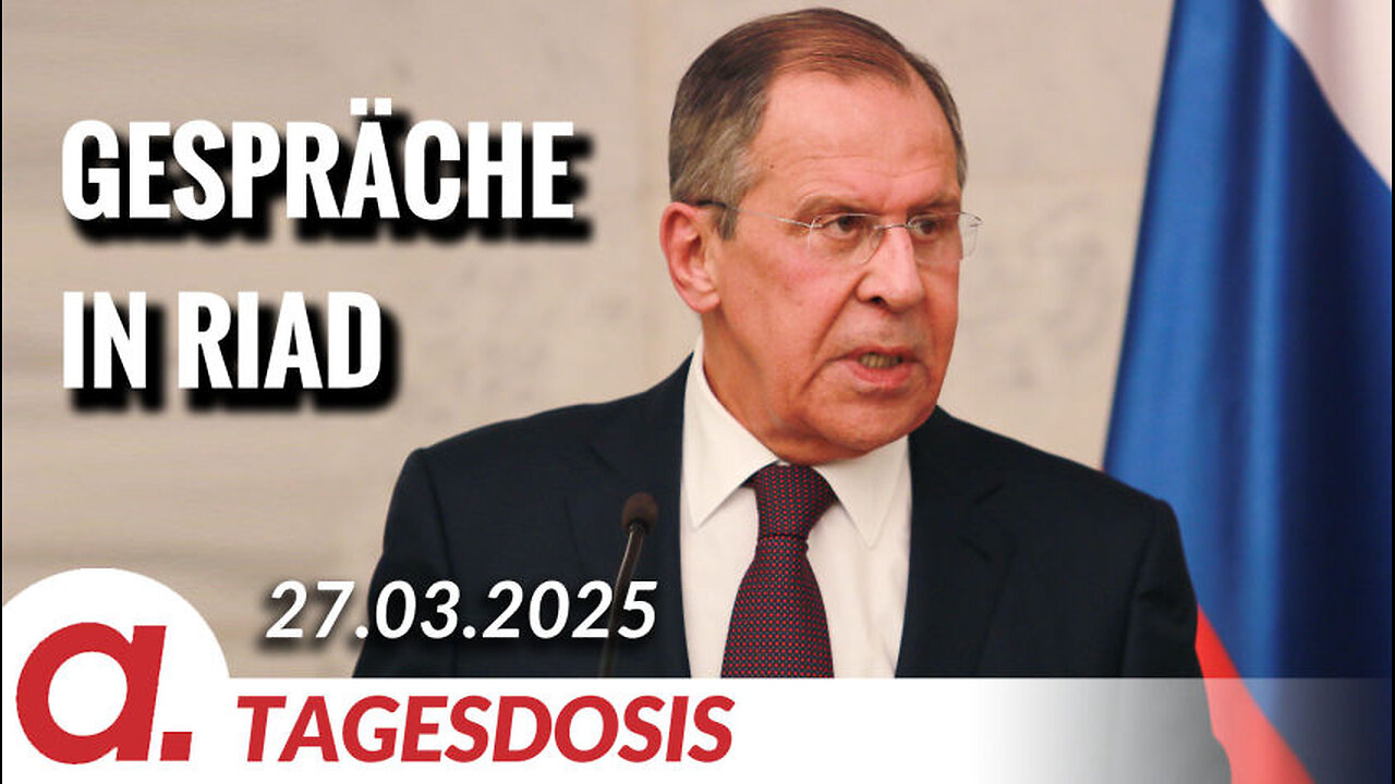 Über die russisch-amerikanischen Gespräche in Riad | Von Thomas Röper