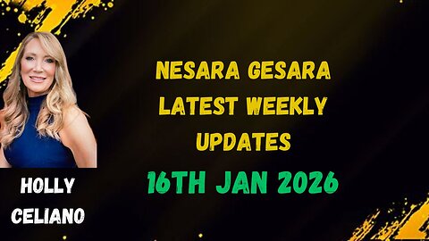 Holly Celiano Weekly Wrap Up & Latest Updates 16th Jan 2026