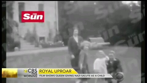 Queen Elizabeth II Nazi Salute