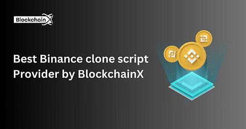 Best Binance clone script Provider by BlockchainX