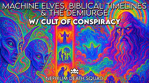 Machine Elves, Biblical Timelines & The Demiurge w/ Cult of Conspiracy