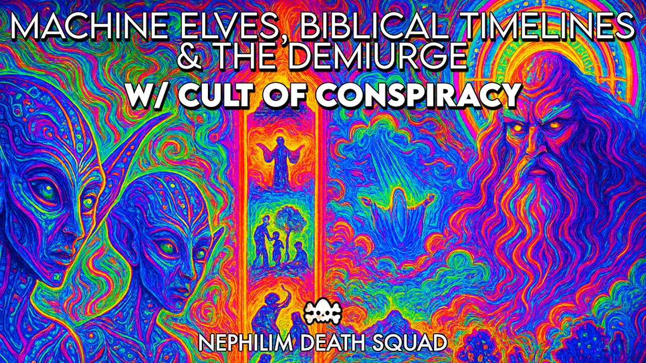 Machine Elves, Biblical Timelines & The Demiurge w/ Cult of Conspiracy