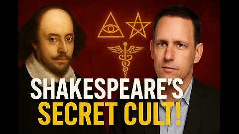 Shakespeare’s Secret Cult: Francis Bacon, Kubrick, Lynch & Technocratic Gnosis w Robert Frederick
