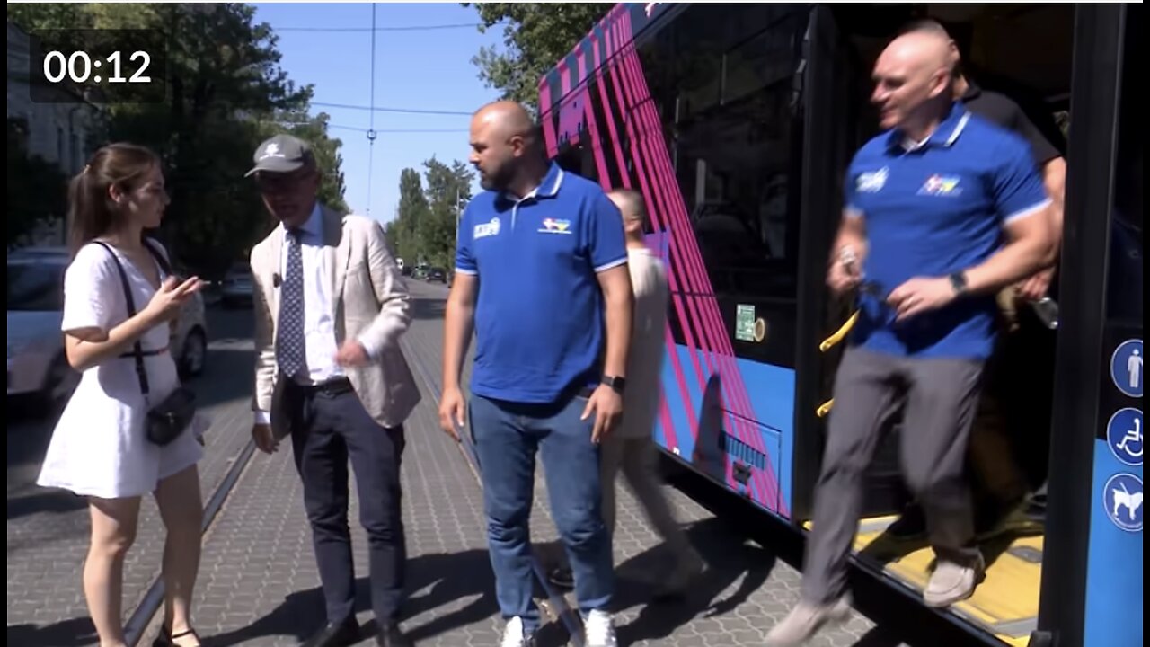 Mykolaiv Received New Trolleybuses As Social Aid From Denmark