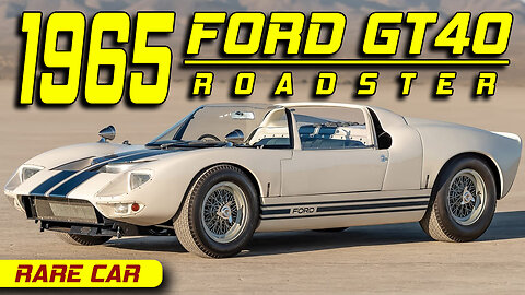 TEASER | 1965 Ford GT40 Roadster