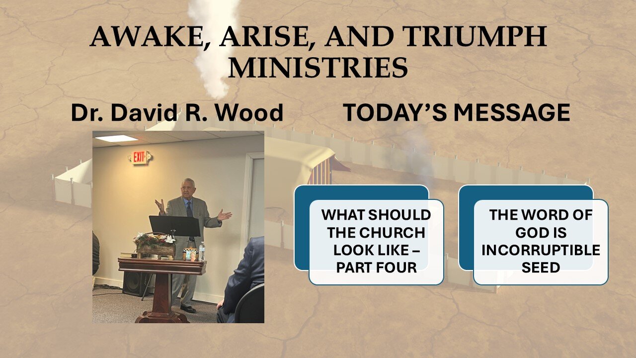 WHAT SHOULD THE CHURCH LOOKL IKE - PART FOUR