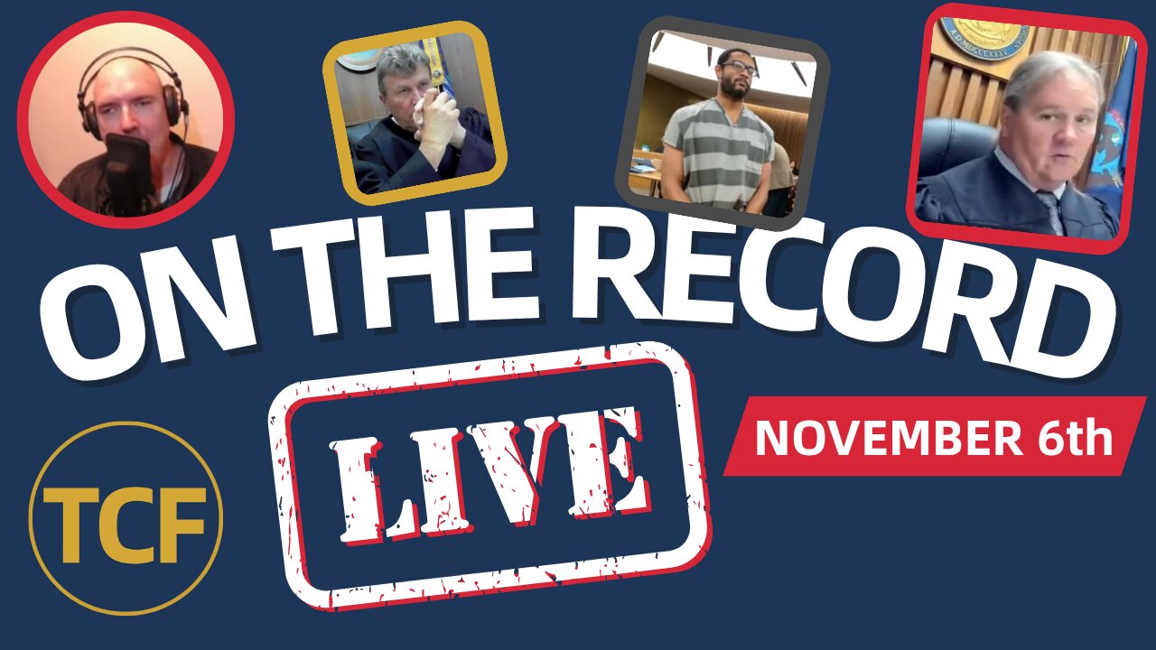 Live Court Hearings Nov 6 - Judge Simpson, Boyd, Stevens, Middleton, McNally, West | TCF LIVE #171