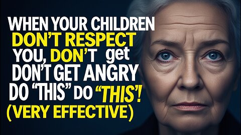 Your Children Won’t Respect You Until You Do THIS – 6 Life-Changing Lessons for Parents