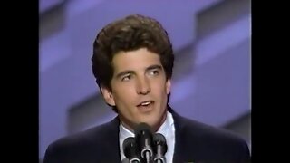 John F Kennedy Jr Speech on July 19th, 1988 Democratic National Convention