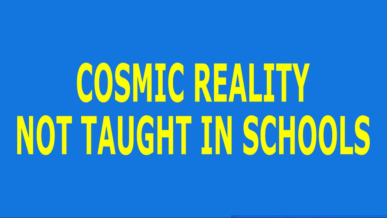 BEWARE! The Satanic NWO Cabal Severs People from Cosmic Reality to Manipulate and Enslave Them!
