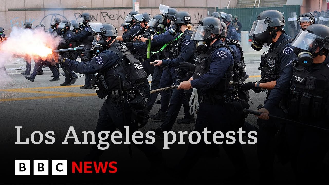 Governor says Donald Trump “hoping for chaos” in LA by deploying National Guard