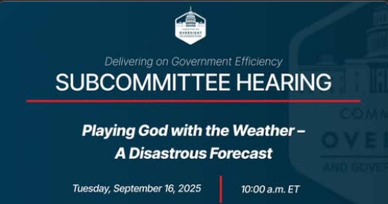Playing God with the Weather – A Disastrous Forecast