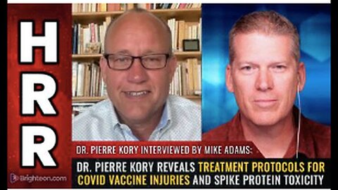 "Dr. Pierre Kory Unveils Covid Vaccine Injury and Spike Protein Toxicity Treatments"