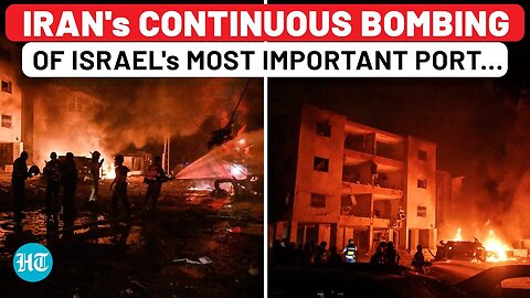 Iran's Continuous Attack On Israel's Most Important Port City: See Damage On Day 3 Of 'War'| Haifa
