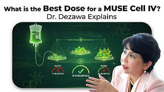 What is the Best Dose for a MUSE Cell IV? Dr. Dezawa Explains