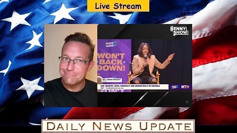 x434b: Benny Johnson - Jasmine Crockett Staff TURN On Her! Ghetto Congresswoman EXPOSED