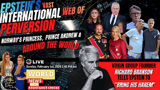 Epstein's International Web of Perversion: Norway's Princess, Prince Andrew & Around The World