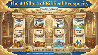 The Divine Blueprint for Wealth: The 4 Pillars of Biblical Prosperity!