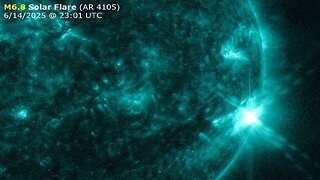 M6.8 Solar Flare Was Detected - Brisbane Freezes Through 23-Year Low - Severe Weather Central US