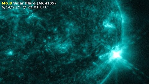 M6.8 Solar Flare Was Detected - Brisbane Freezes Through 23-Year Low - Severe Weather Central US