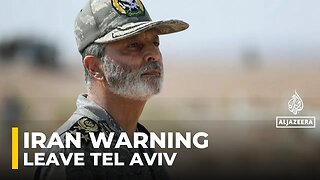 Iran issues urgent warning to Israelis_ Leave Haifa and Tel Aviv