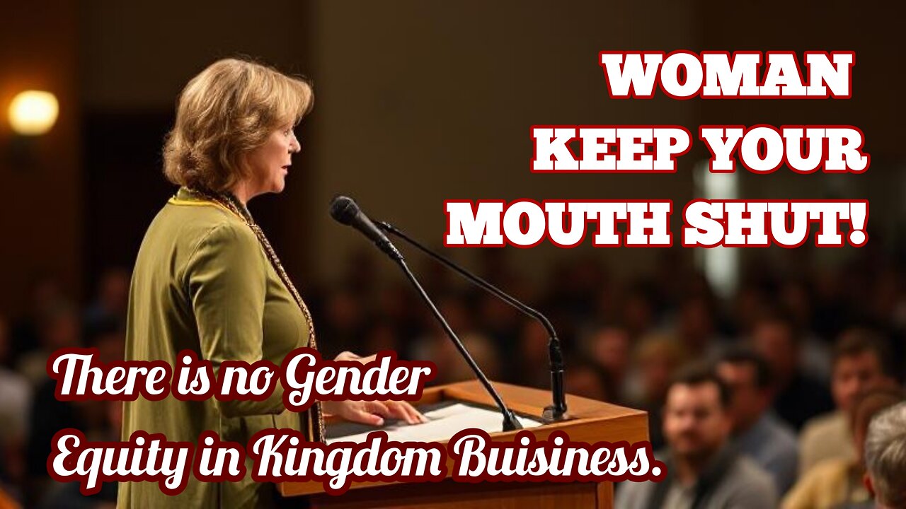 Can We Silence Woman on Pulpit?
