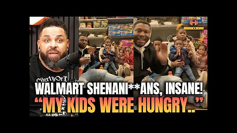 Black Father Does The Unimaginable With His Family In Walmart (CRINGE)