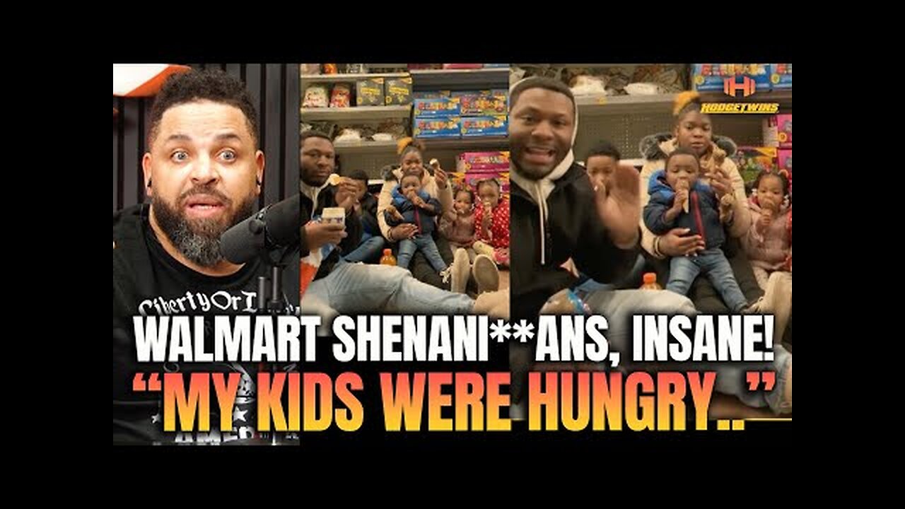 Black Father Does The Unimaginable With His Family In Walmart (CRINGE)