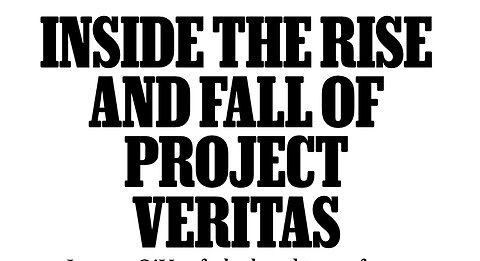 The Truth Inside Veritas - Rise and Fall of Project Veritas #2025 #USA #Documentary