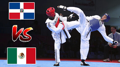 Saúl Gutiérrez 🇲🇽 vs Bernardo Pie 🇩🇴 en taekwondo por el oro🥇 |Juegos Centroamericanos 2014|