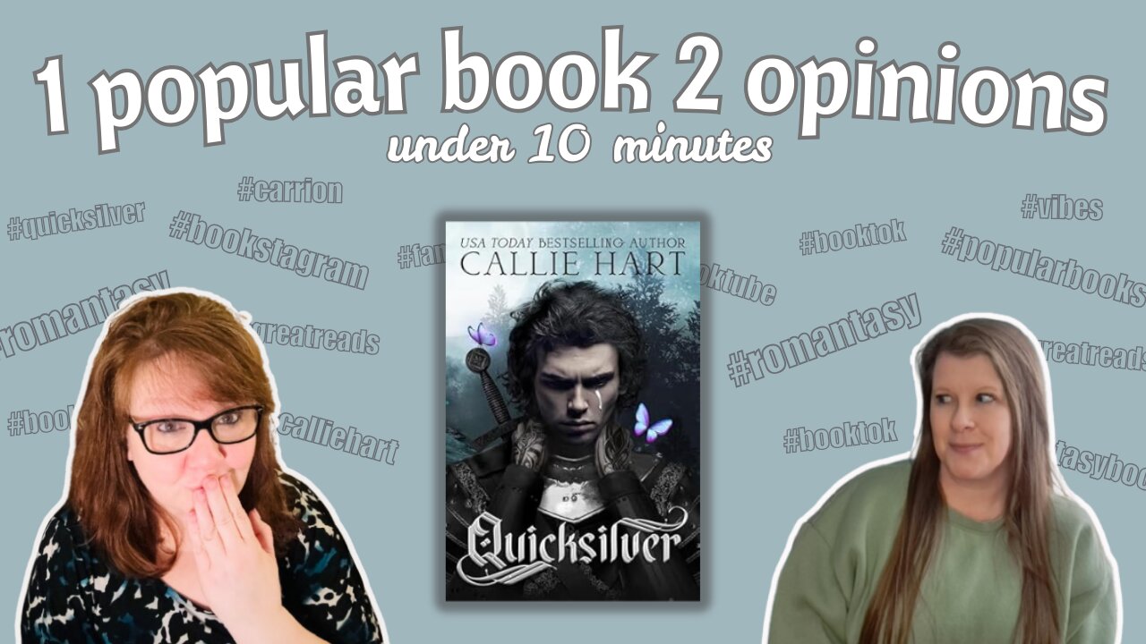 1 Popular Book, 2 Opinions, Under 10 Minutes