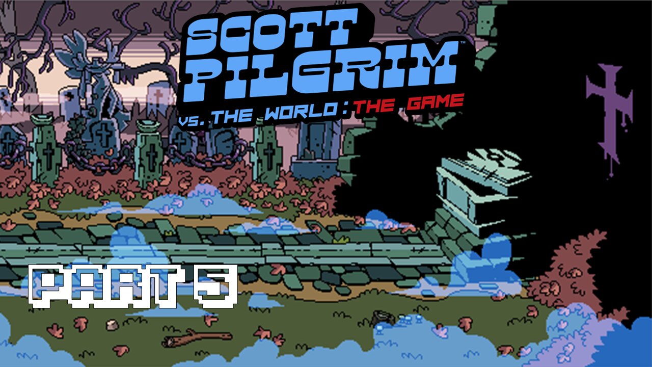 Lets Play Scott Pilgrim vs The World: The Game Part 5 (Scott Black) | Nega Scott