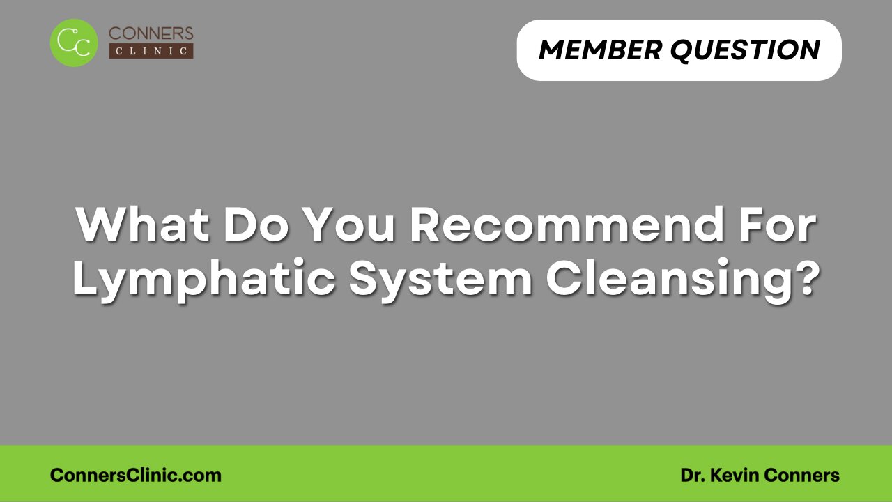 Lymphatic System Cleansing