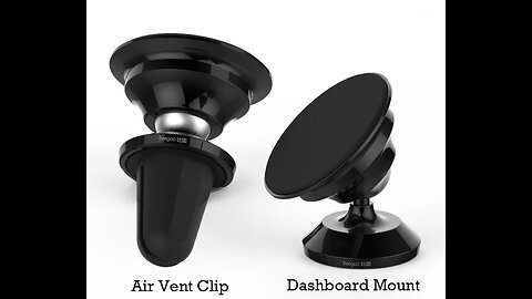 360° Rotatable Nano Suction Car Phone Mount That Sticks to Your Phone without Being Sticky