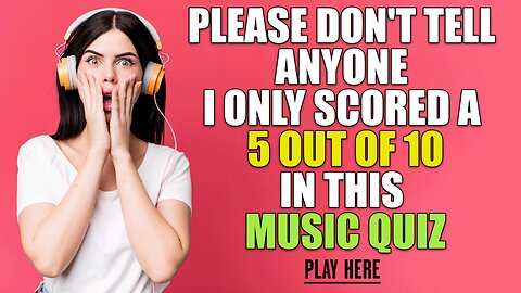 Challenging Music Quiz