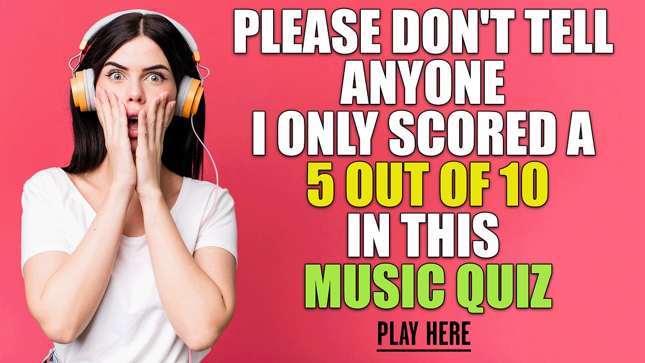 Challenging Music Quiz