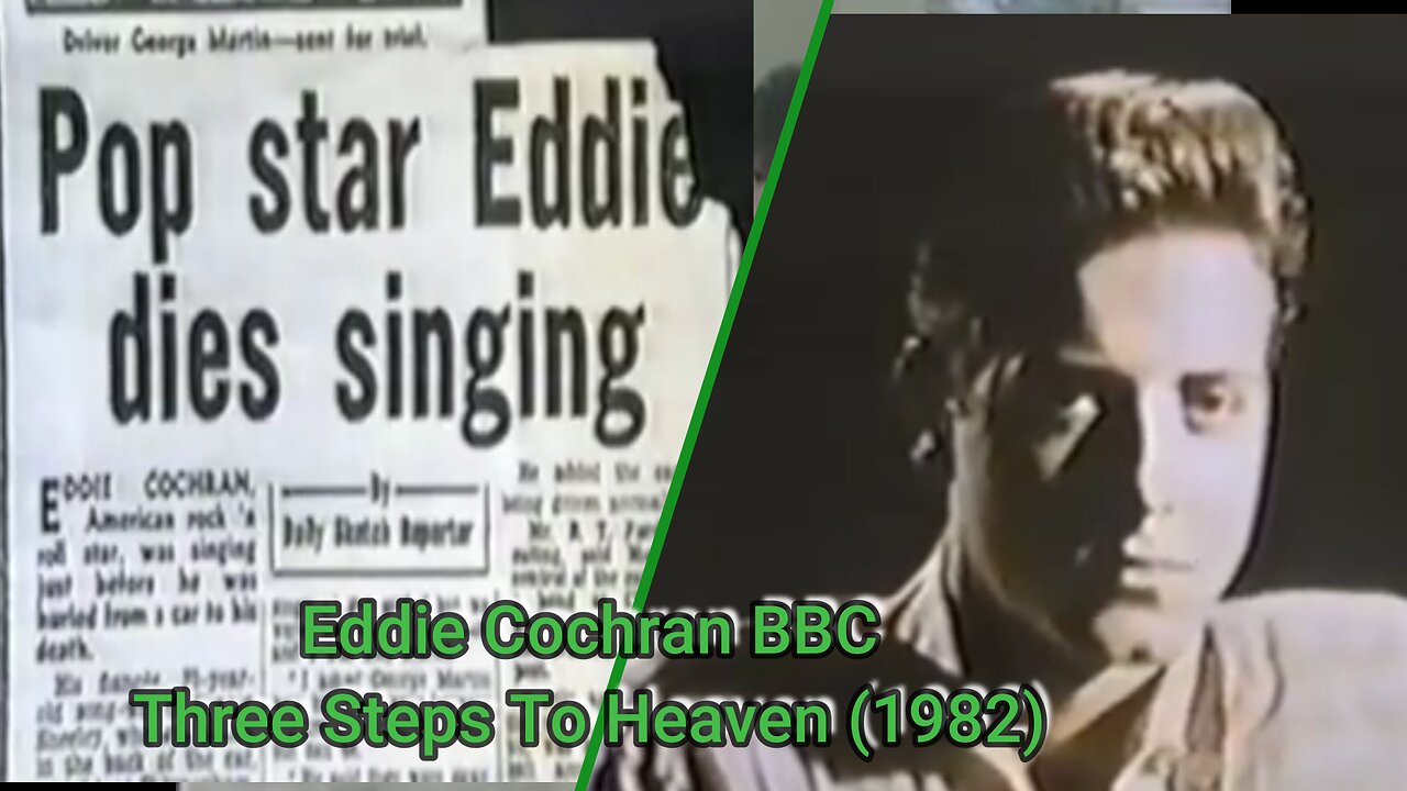 Eddie Cochran – Three Steps To Heaven BBC 1982