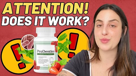 PRODENTIM ⚠️❌✅ WARNING! DON’T BUY BEFORE WATCHING THIS⛔️ | HONEST PRODENTIM REVIEW & WHERE TO BUY