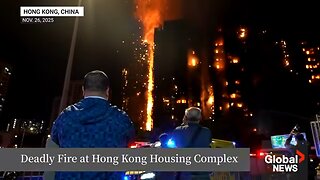 Dozens killed in deadly residential complex fire in Hong Kong