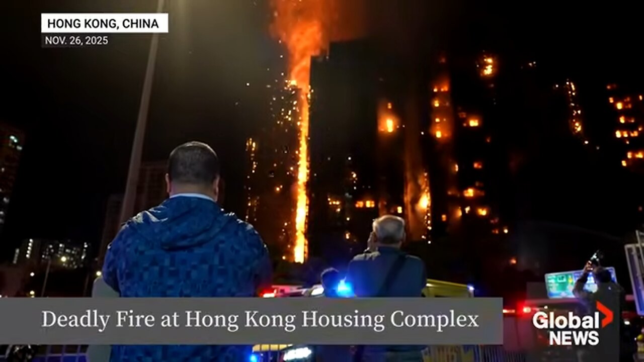 Dozens killed in deadly residential complex fire in Hong Kong