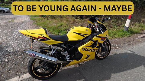SUZUKI GSXR600 When Does It Become a RETRO? A ride from the past