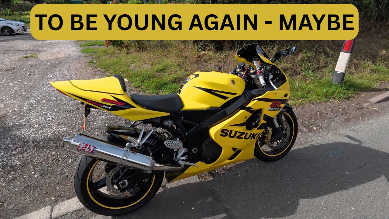 SUZUKI GSXR600 When Does It Become a RETRO? A ride from the past