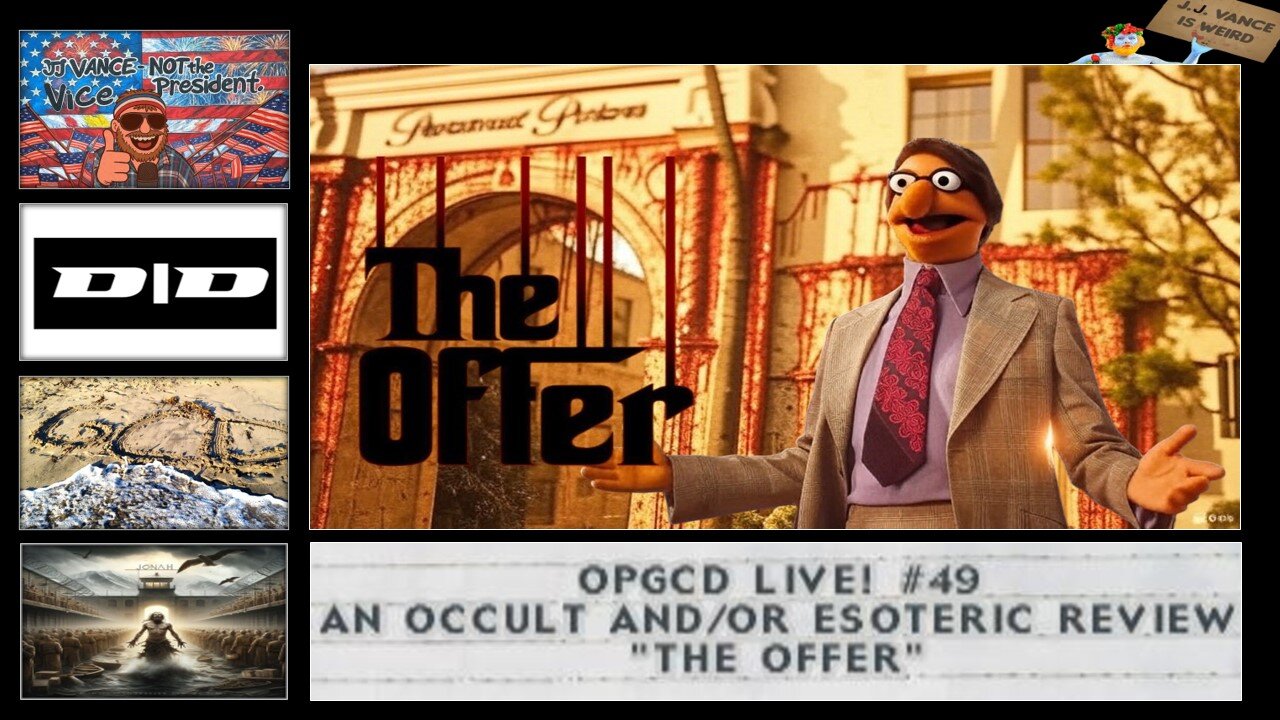 OpGCD Live! #49 - An Occult and/or Esoteric Review of "The Offer"
