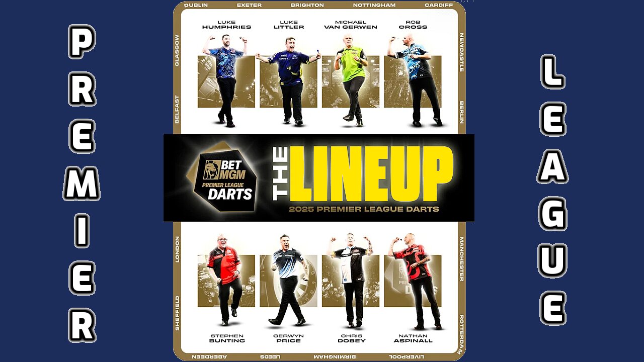 2025 Premier League Night 13 van Gerwen v Cross